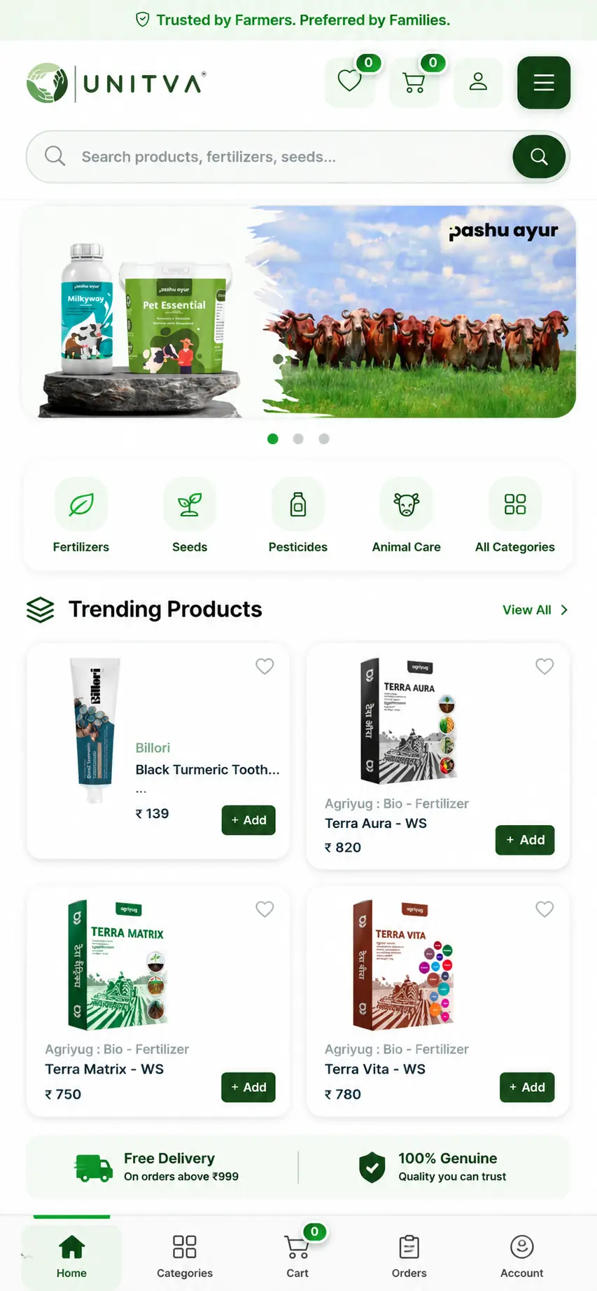 UNITVA Mobile App
